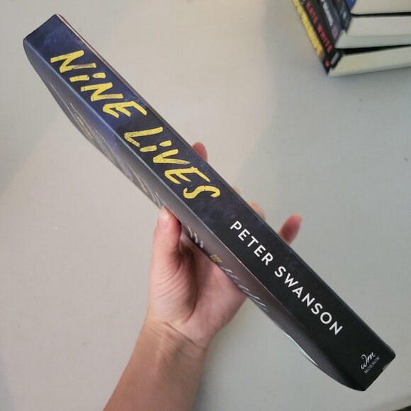 NINE LIVES PAPERBACK THRILLER NOVEL BY AUTHOR PETER SWANSON - GUC - Picture 4 of 6